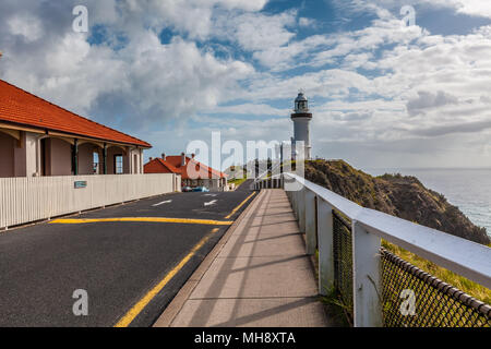 Faro di Cape Byron. Byron Bay, Nuovo Galles del Sud, Australia Foto Stock