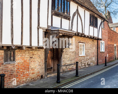 Jacobs e sulla Trinity Lane sala parrocchiale di Santa Trinità Priory Chiesa York Yorkshire Inghilterra Foto Stock