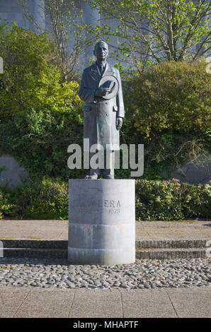 Statua di Éamon de Valera Foto Stock