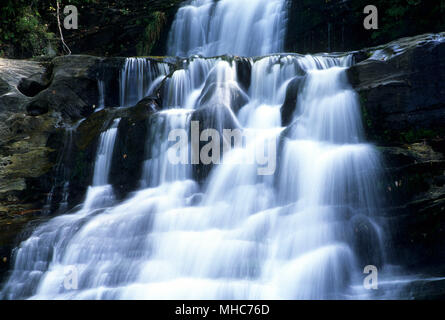 Kent Falls, Kent Falls State Park, Connecticut Foto Stock