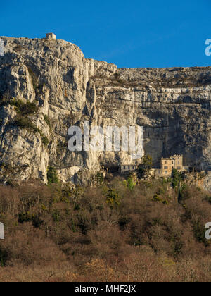 Sanctuaire de la Sainte-Baume, grotta di Santa Maria Maddalena. Foto Stock