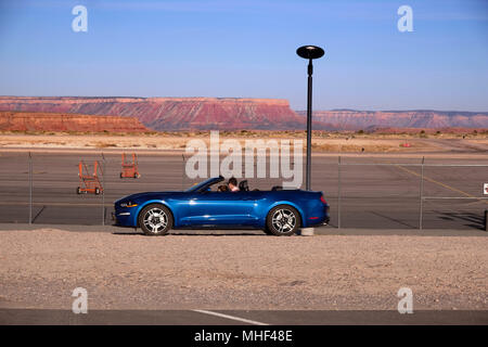 In ed intorno a West Rim del Grand Canyon Foto Stock