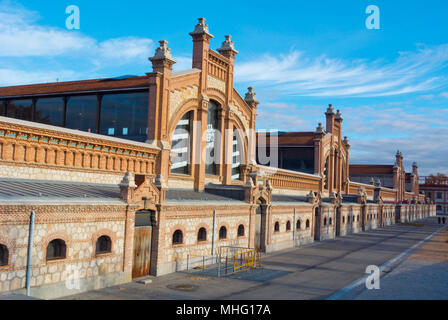 Matadero, ex macello complesso, Legazpi, Madrid, Spagna Foto Stock