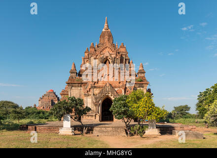 Tha Beik Hmauk Gu Hpaya (Thabeik Hmauk tempio) a Bagan, Myanmar (Birmania) Foto Stock