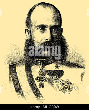 Franz Joseph I (nato il 18 agosto 1830), Foto Stock