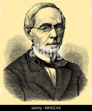 Juan Eugenio Hartzenbusch (nato il 6 settembre 1806 , morì 2 / 3 agosto 1880 ), Foto Stock