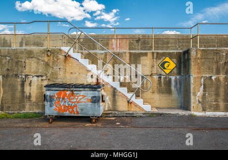 Passaggi a Warrnambool frangiflutti, Warrnambool, Victoria, Australia Foto Stock