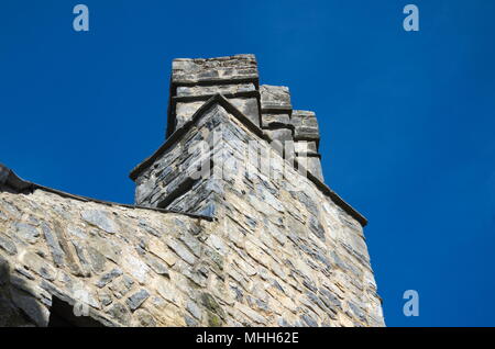 Architettura giacobino camini Foto Stock