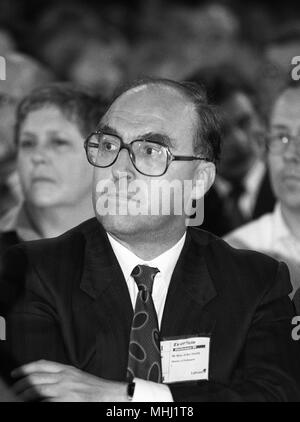 John Smith Labour Party Annual Conference 1990 foto di DAVID BAGNALL Foto Stock