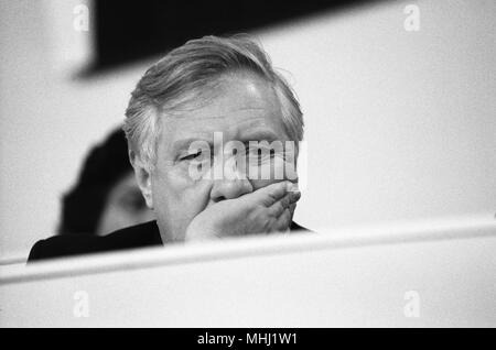 Conferenza annuale 1990 del partito laburista Roy Hattersley. Foto di DAVID BAGNALL Foto Stock