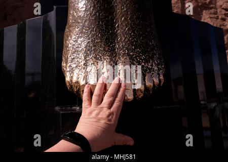 In e attorno alla Diga di Hoover vicino a Boulder City e Las Vegas Foto Stock
