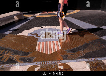 In e attorno alla Diga di Hoover vicino a Boulder City e Las Vegas Foto Stock