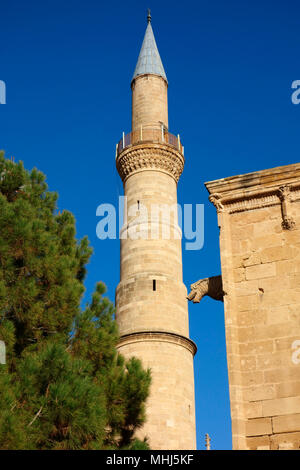 La Moschea Selimiye, ex chiesa di Aghia Sofia (Saint Sophia chiesa), Nord Nicosia / Lefkosa / Lefkosia , Repubblica Turca di Cipro del Nord Foto Stock