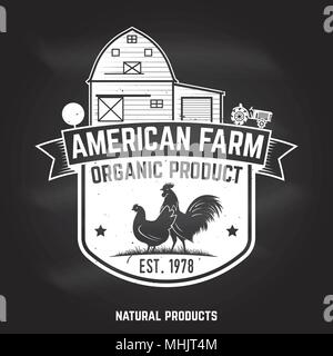 Azienda americana badge o etichetta. Illustrazione Vettoriale. Illustrazione Vettoriale