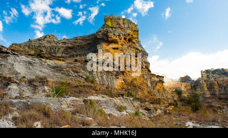 La natura e le formazioni rocciose in Madagascar, Africa Foto Stock
