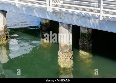 Ponte del Porto di Cape Town, Sud Africa. Foto Stock