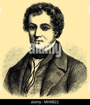 Washington Irving (nato il 3 aprile 1783 , morto Novembre 28, 1859 ), Foto Stock