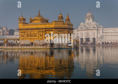 Tempio d'oro, Amritsar Punjab, India Foto Stock