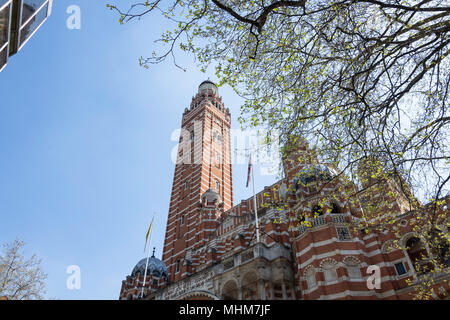 Cattedrale di Westminster, Victoria Street, Victoria, City of Westminster, Greater London, England, Regno Unito Foto Stock