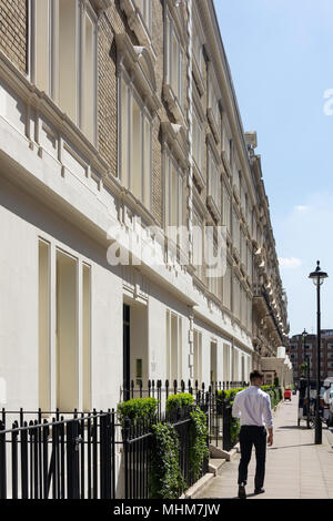 Elegante villa vittoriana edifici, Carlisle Place, Victoria, City of Westminster, Greater London, England, Regno Unito Foto Stock