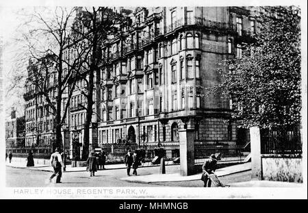 Harley House, Marylebone Road, Londra NW1 Foto Stock