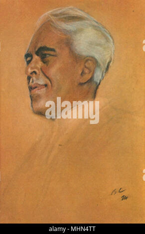 Serov Valentin - Ritratto di Konstantin Sergeyevich Stanislavski 2 Foto Stock