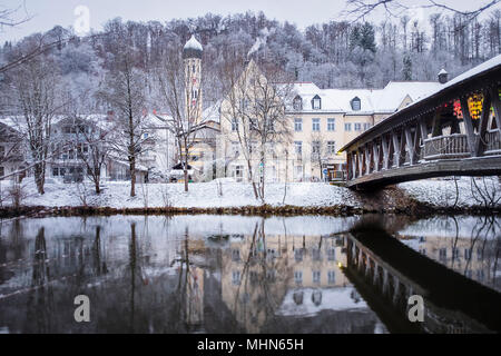 Wolfratshausen, Baviera, Germania Foto Stock