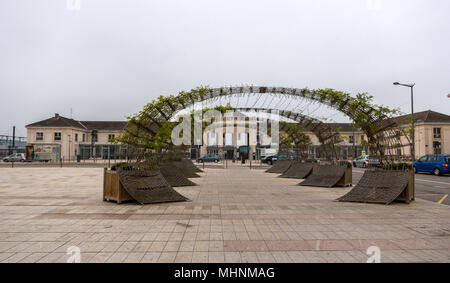 Gare de Chalon-sur-Saone - Borgogna Francia Foto Stock