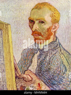 Vincent van Gogh, autoritratto Foto Stock