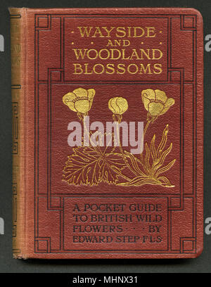 Copertina del libro, Wayside e Woodland Blossoms Foto Stock