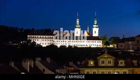 Il monastero di Strahov a Praga, Repubblica Ceca Foto Stock