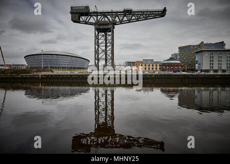 Glasgow in Scozia, Finnieston gru Foto Stock