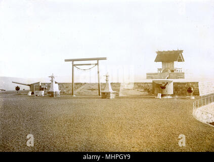 Memorial a Port Arthur, Manciuria, Cina Foto Stock