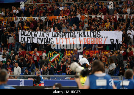 Roma, Italia. Il 2 maggio 2018. durante la semi finale di UEFA Champions League , come Roma - Barcellona presso lo Stadio Olimpico di Roma Italia 02 maggio 2018 Credit: agnfoto/Alamy Live News Foto Stock