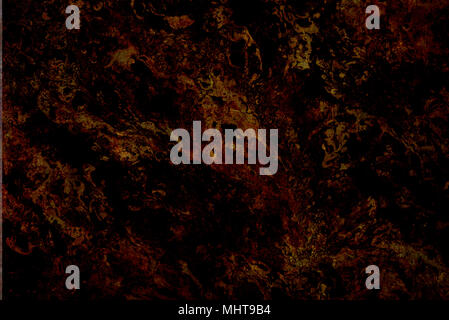 Grunge Texture di sfondo rosso e Golden Foto Stock