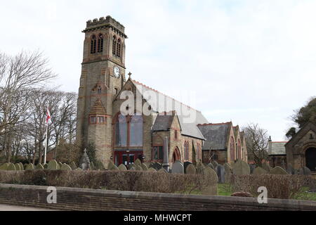 Chiesa di San Giovanni Evangelista, Southport Foto Stock