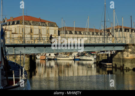 Il porto di Rochefort, Nouvelle-Aquitaine, Charente-Maritime, Francia Foto Stock