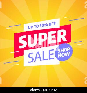 Vendita Modello di pagina di intestazione. Super sconti per volantini. Migliore offerta Poster. Grande vendita offerte speciali elemento per schede di progettazione. Illustrazione Vettoriale Illustrazione Vettoriale