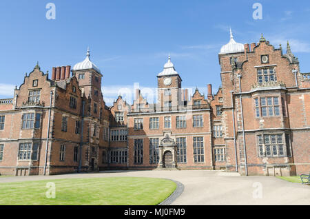 Aston Hall, un giacobino stile-mansion attrazione turistica in Aston, Birmingham, Regno Unito Foto Stock