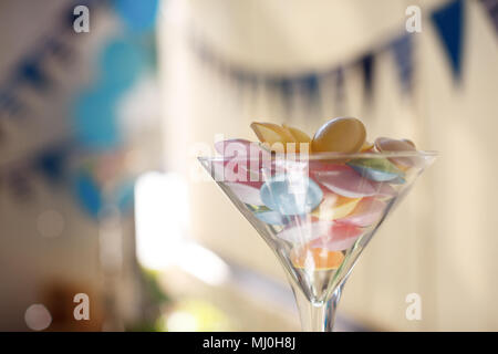 Deliziosi dolci diversi dolci Foto Stock