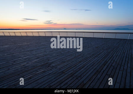 Wuxi taihu lago nella provincia di Jiangsu Foto Stock