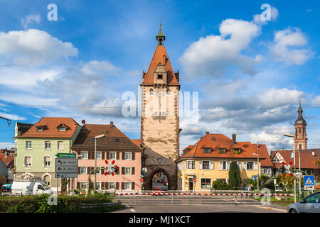 Gengenbach città nel Baden-Württemberg, Germania Foto Stock