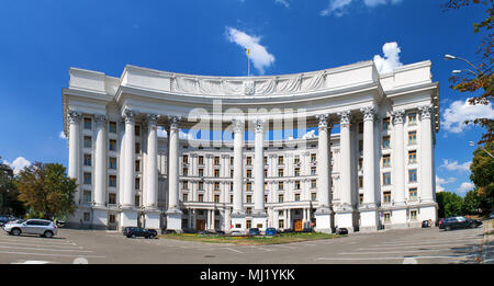 Ministero degli Affari esteri dell'Ucraina. Kiev Foto Stock