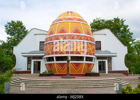 Museo Pysanka edificio di Kolomyia, Ucraina Occidentale Foto Stock