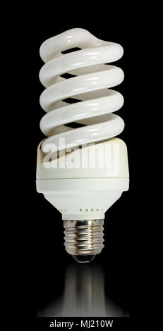 Compatta lampadina fluorescente Foto Stock