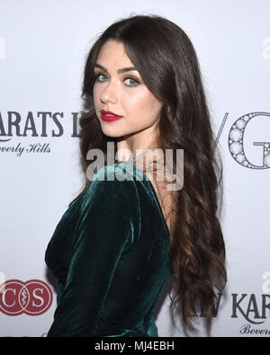 Beverly Hills, Stati Uniti d'America. 03 Maggio, 2018. Victoria Konefal assiste le donne's Guild Cedars-Sinai sessantesimo anniversario di diamante Gala giubilare presso il Beverly Hilton il 3 maggio 2018 a Beverly Hills, la California. Credito: la foto di accesso/Alamy Live News Foto Stock