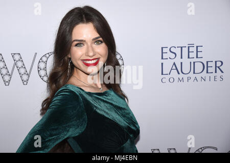 Beverly Hills, Stati Uniti d'America. 03 Maggio, 2018. Victoria Konefal assiste le donne's Guild Cedars-Sinai sessantesimo anniversario di diamante Gala giubilare presso il Beverly Hilton il 3 maggio 2018 a Beverly Hills, la California. Credito: la foto di accesso/Alamy Live News Foto Stock