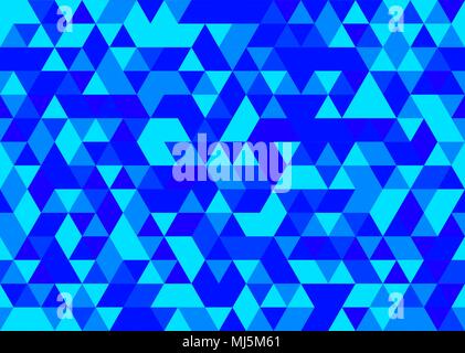 Mosaico astratto seamless modello geometrico Illustrazione Vettoriale