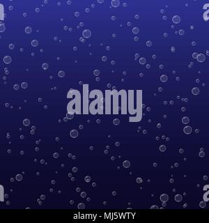 L'acqua bolle frizza. brilla nel bere soda Illustrazione Vettoriale