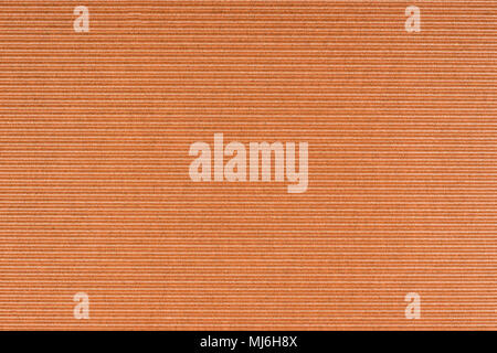 In rilievo a strisce marrone carta.il bronzo di Grana carta sullo sfondo Foto Stock